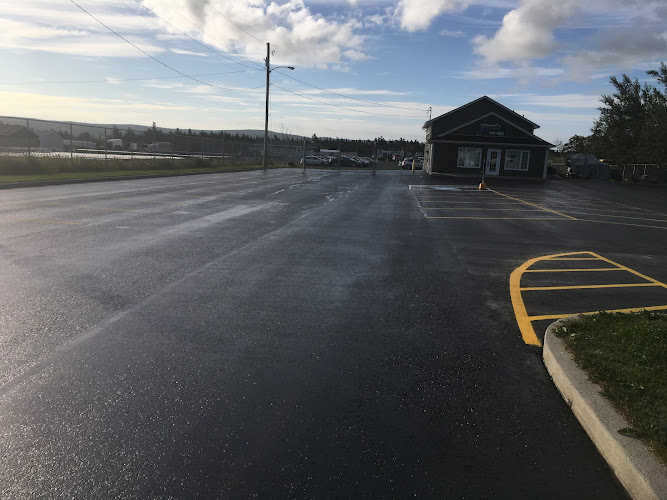 65290 bairds asphalt sealing line painting